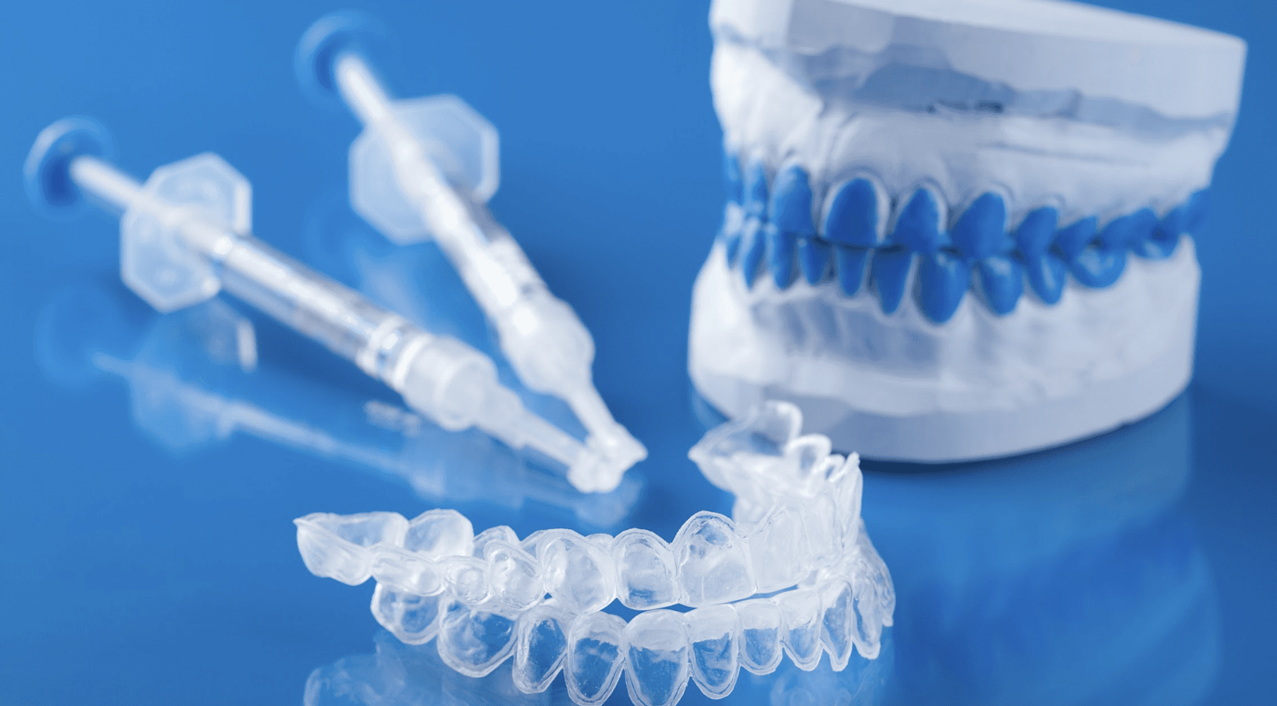 An Illustration of a Dental Crown, clear braces and dental equipment in Neutral Bay, NSW