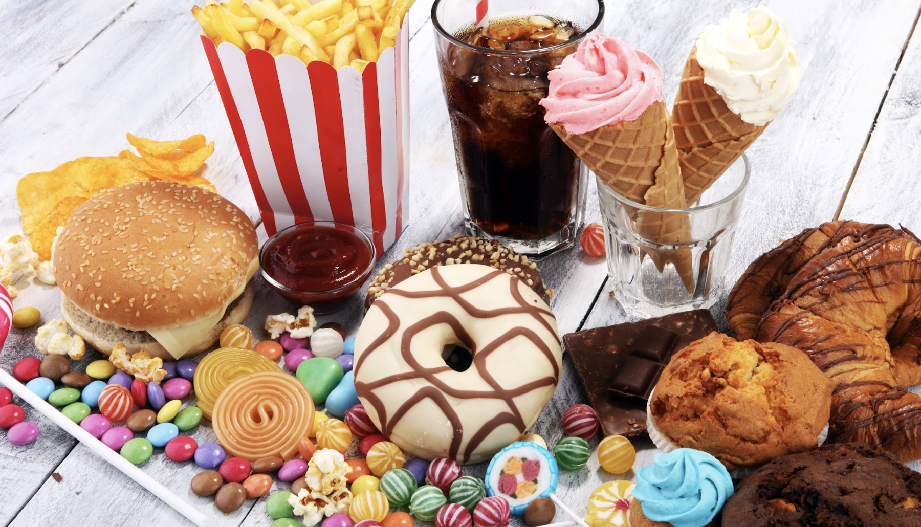 Photo of different foods that destroy teeth in Neutral Bay, NSW