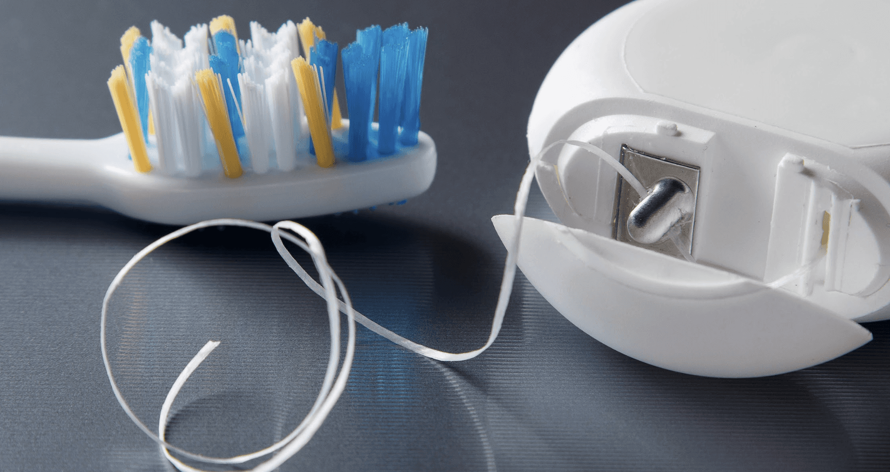 Photo of dental floss and tooth brush in Neutral Bay, NSW
